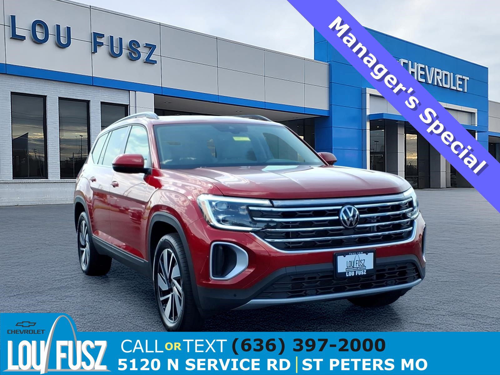 Used 2025 Volkswagen Atlas SE FWD image 1