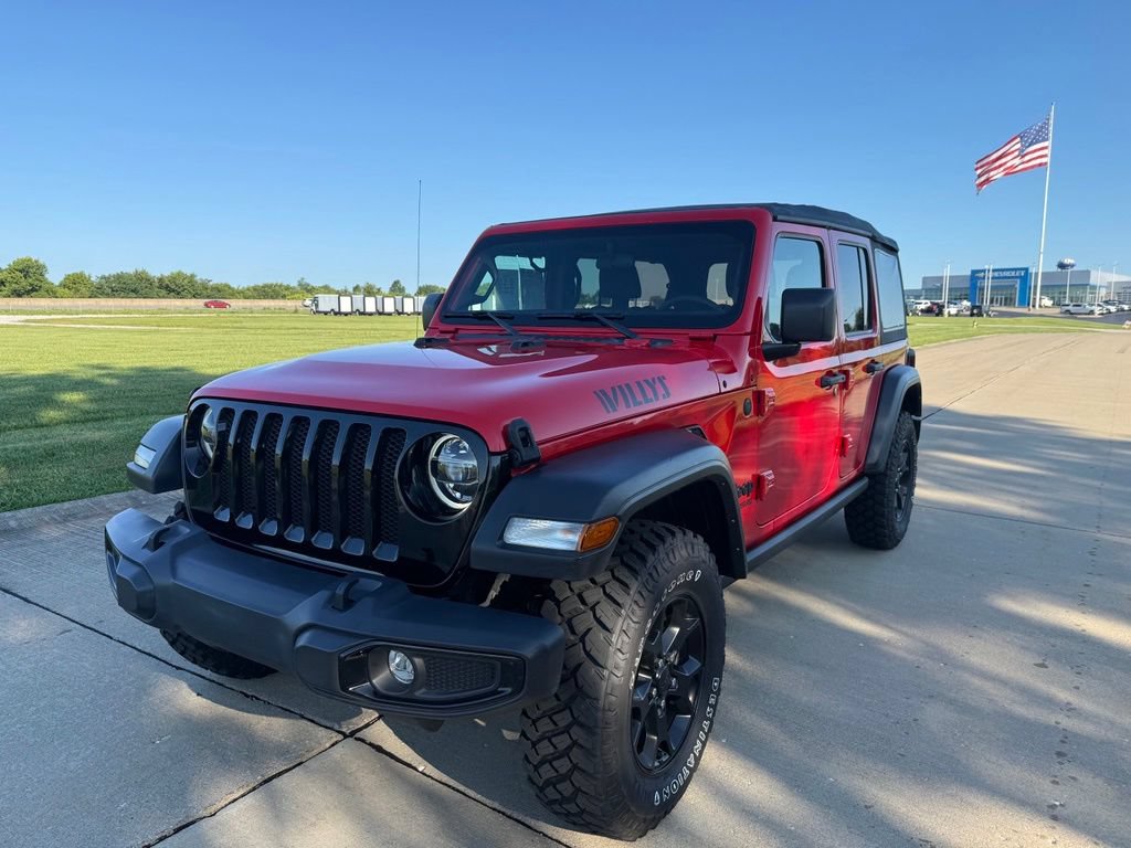 Used 2021 Jeep Wrangler Unlimited Sport AWD/4WD image 12