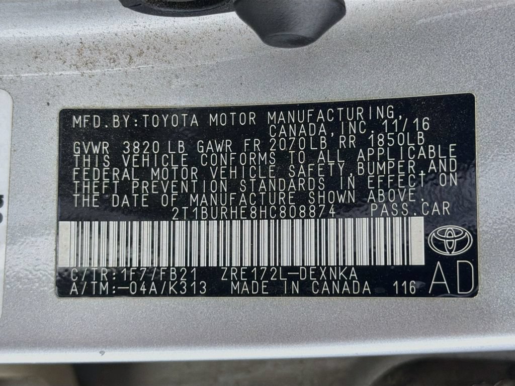 Used 2017 Toyota Corolla LE w/ Carpet Mat Package (TMS) FWD image 29