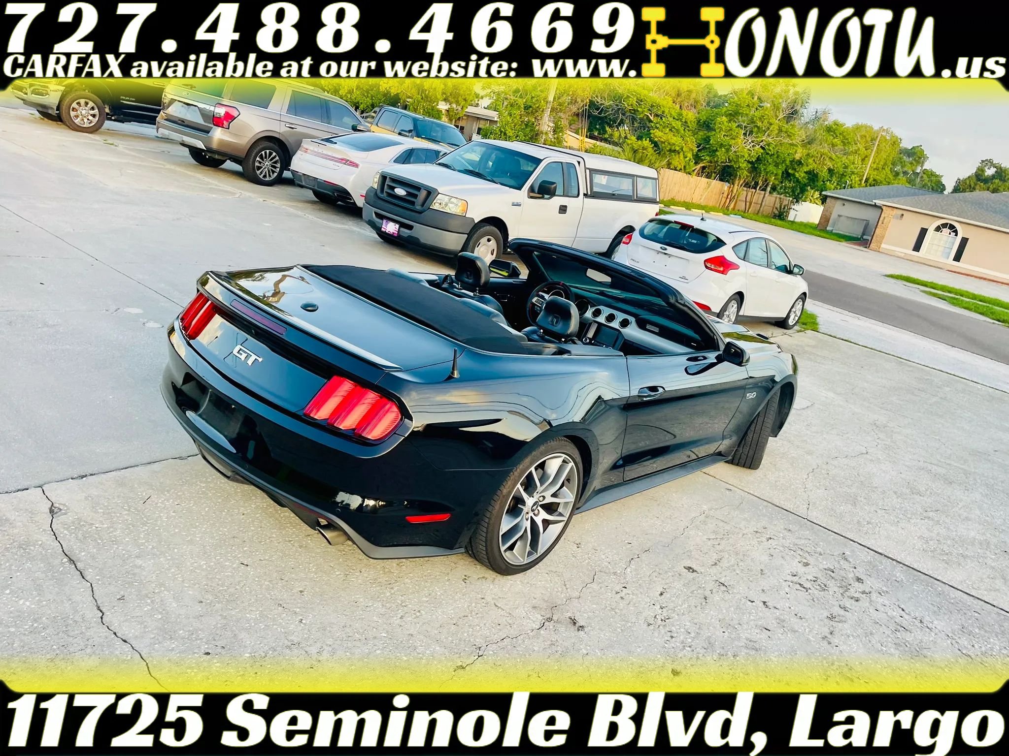 Used 2015 Ford Mustang GT Premium w/ Equipment Group 401A RWD image 4