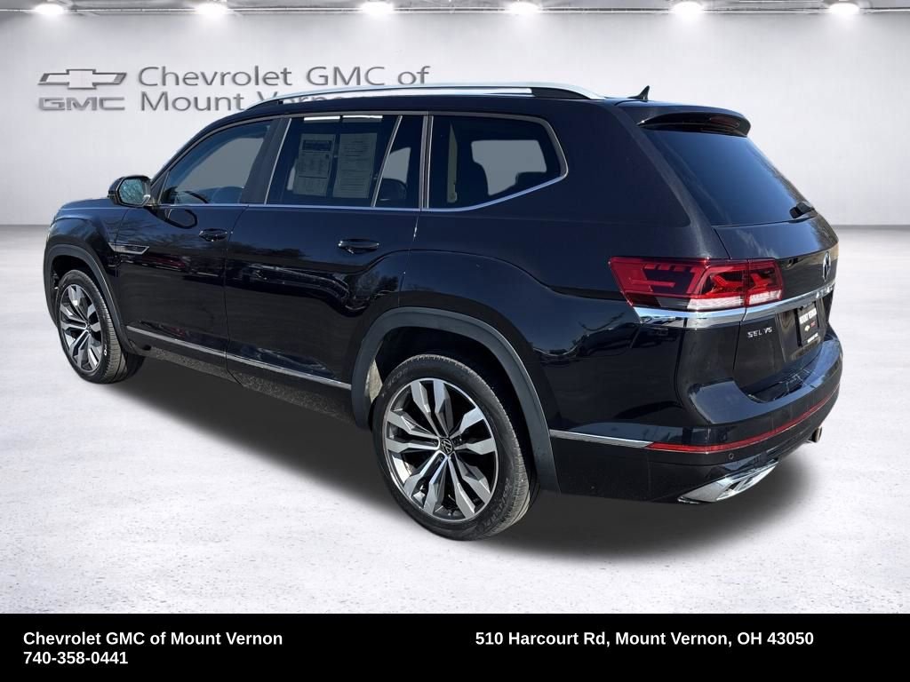 Used 2021 Volkswagen Atlas SEL R-Line AWD/4WD image 3