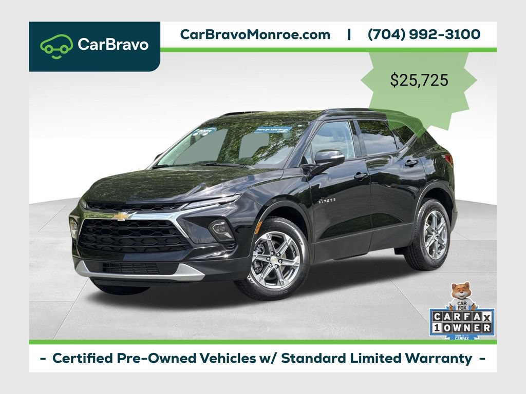 Certified 2023 Chevrolet Blazer LT