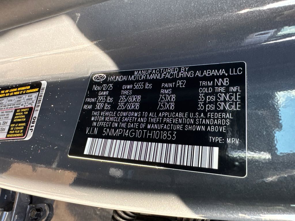 New 2026 Hyundai Santa Fe SE image 22