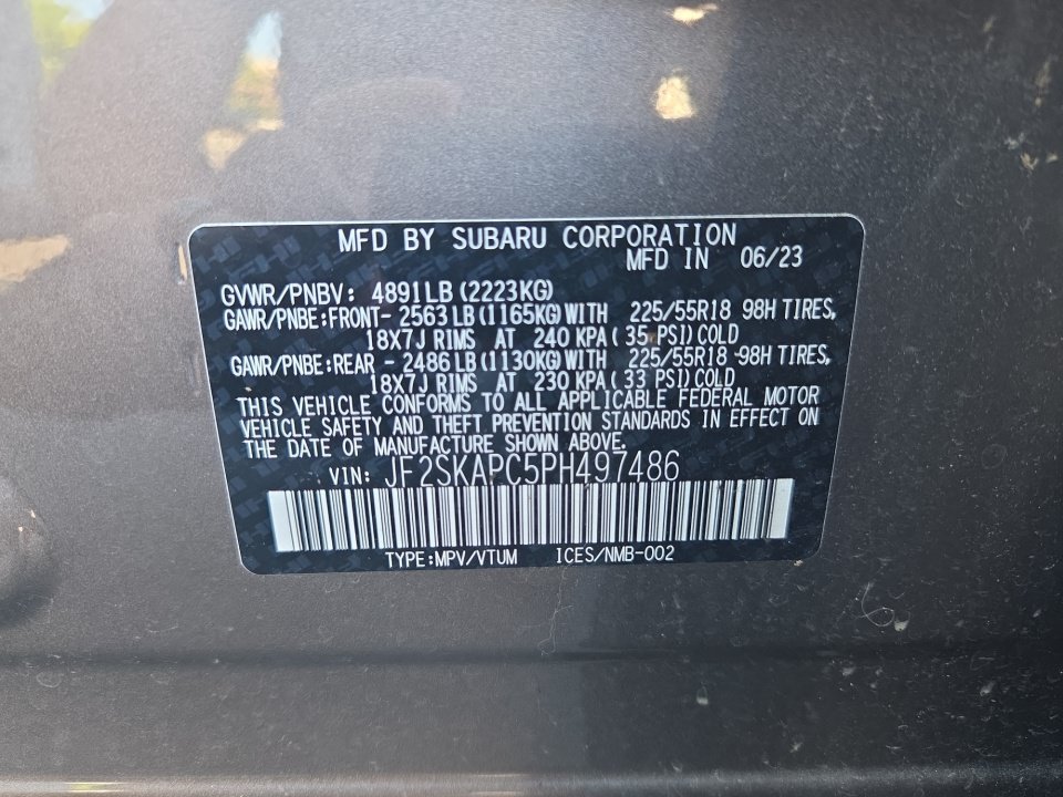 Used 2023 Subaru Forester Limited AWD/4WD image 39