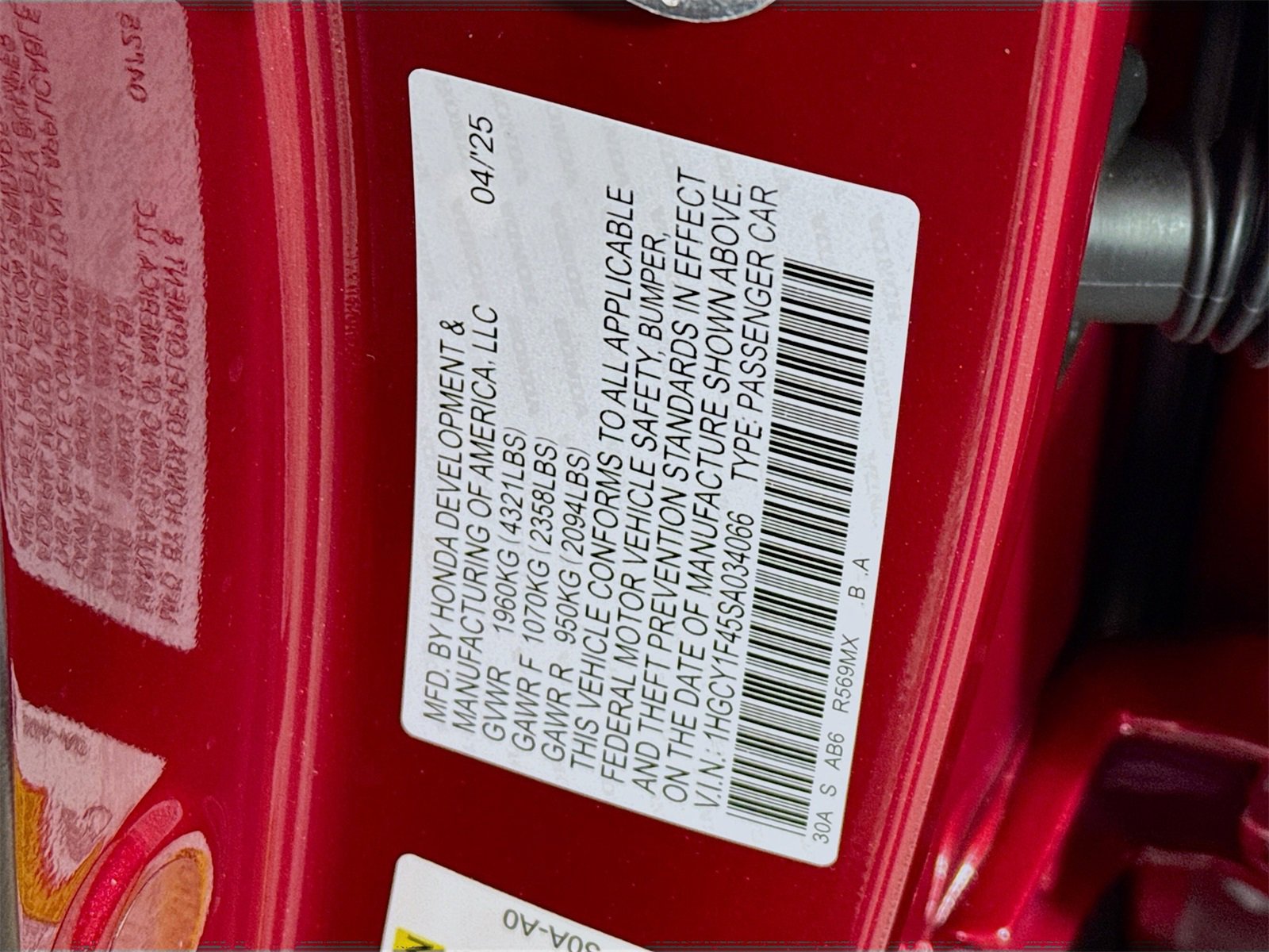 Used 2025 Honda Accord SE image 26