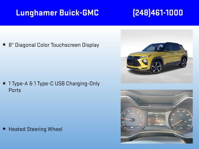 Used 2023 Chevrolet TrailBlazer RS w/ Sun and Liftgate Package image 24