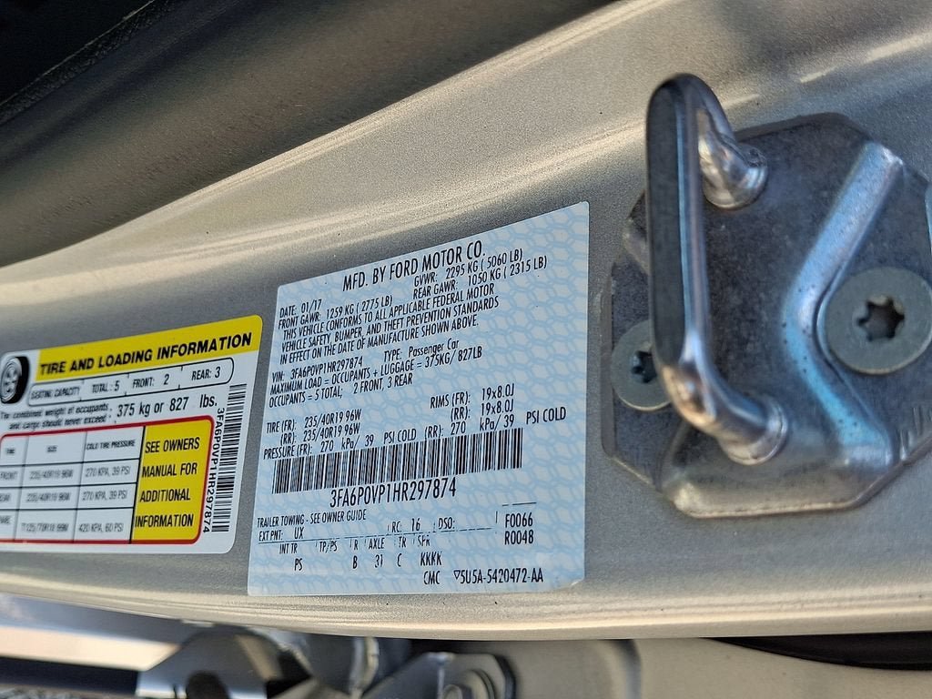 Used 2017 Ford Fusion Sport AWD/4WD image 29
