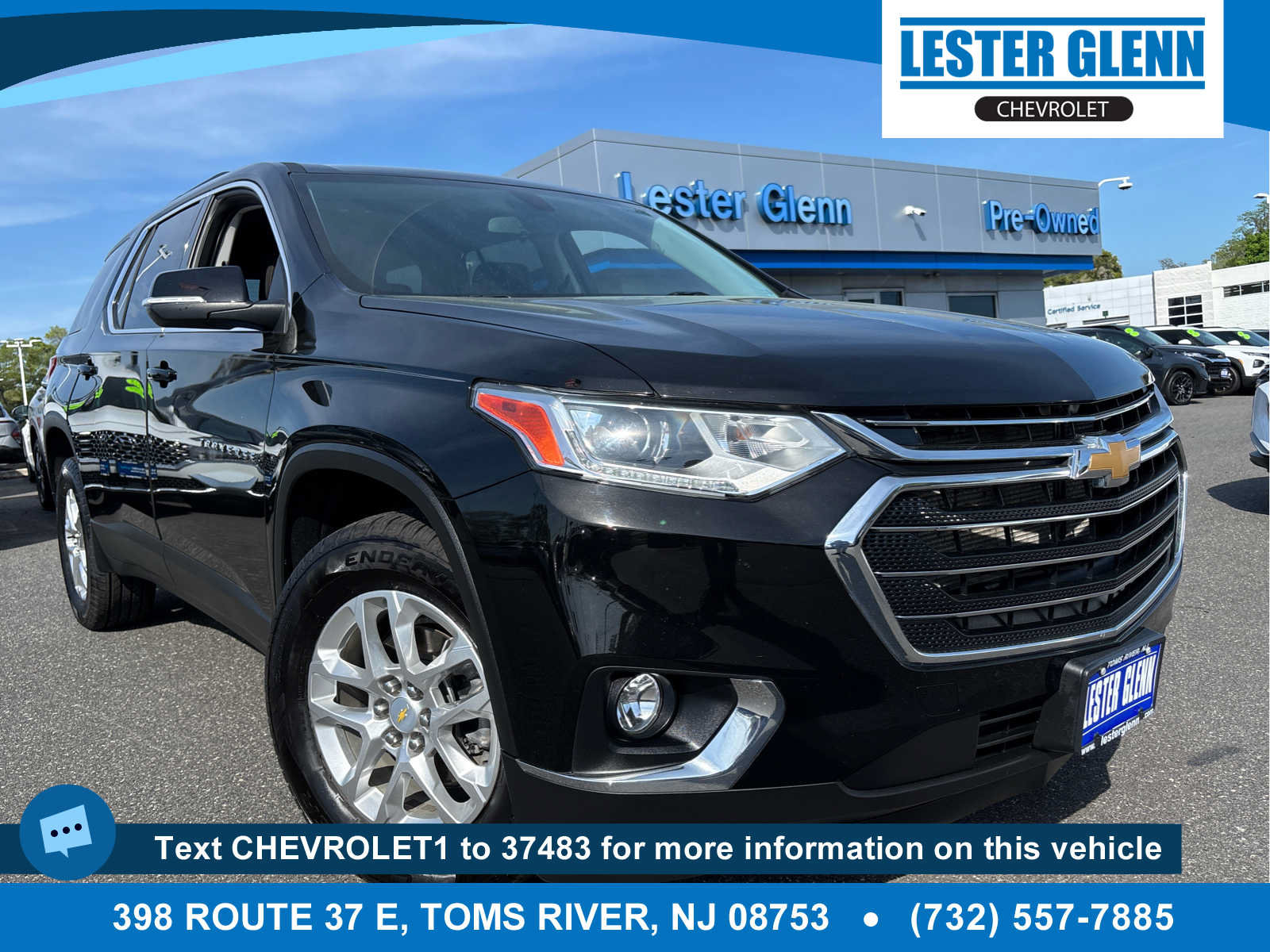 Certified 2021 Chevrolet Traverse LT