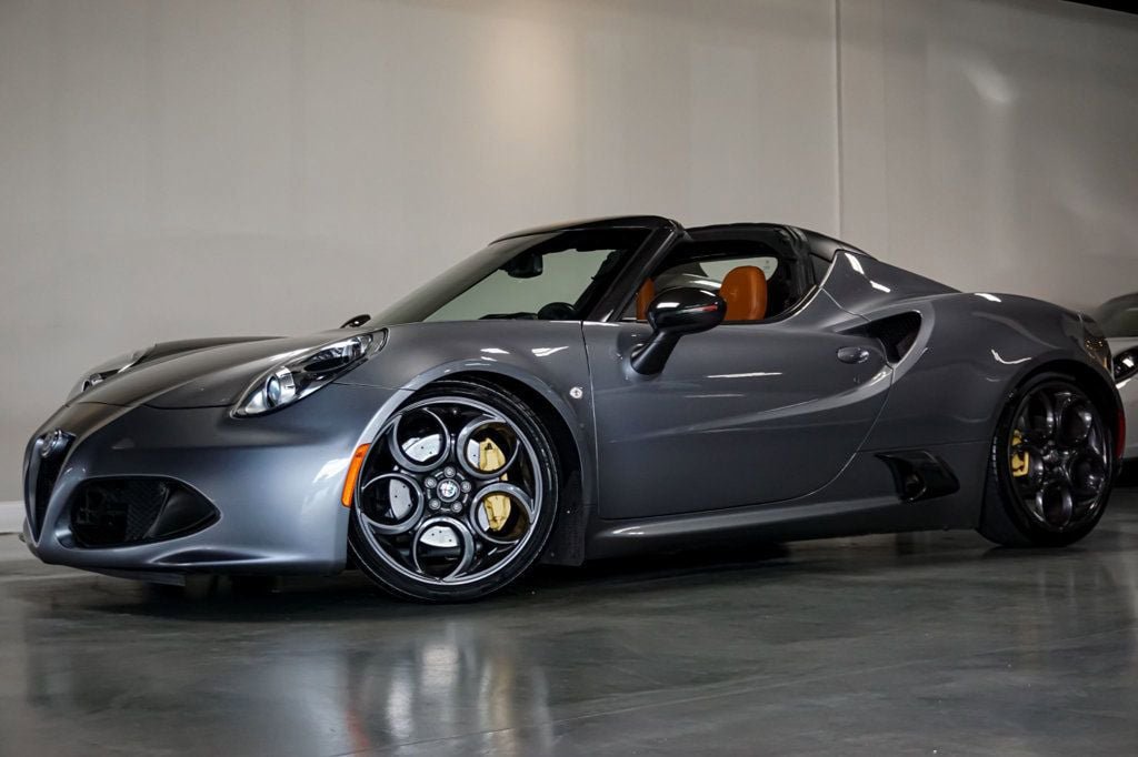 Used 2020 Alfa Romeo 4C Spider w/ Bright Package RWD image 97