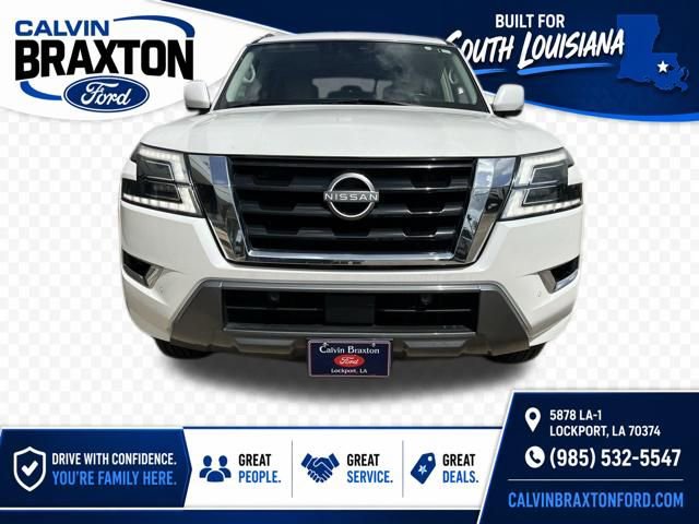 Used 2021 Nissan Armada SV w/ Cargo Package RWD image 2