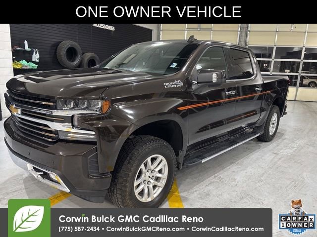 Used 2019 Chevrolet Silverado 1500 High Country w/ Z71 Off-Road Package AWD/4WD 360° Tour