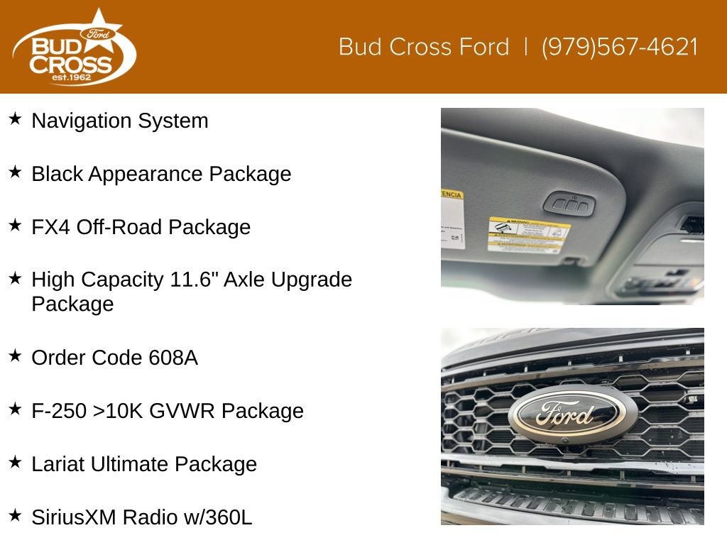 New 2025 Ford F250 Lariat w/ Lariat Ultimate Package image 4