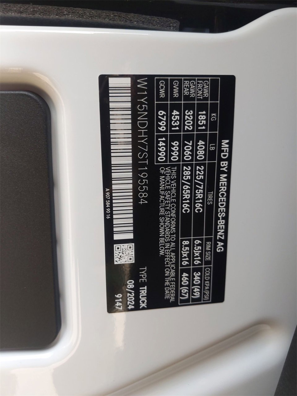 New 2025 Mercedes-Benz Sprinter 3500 image 14