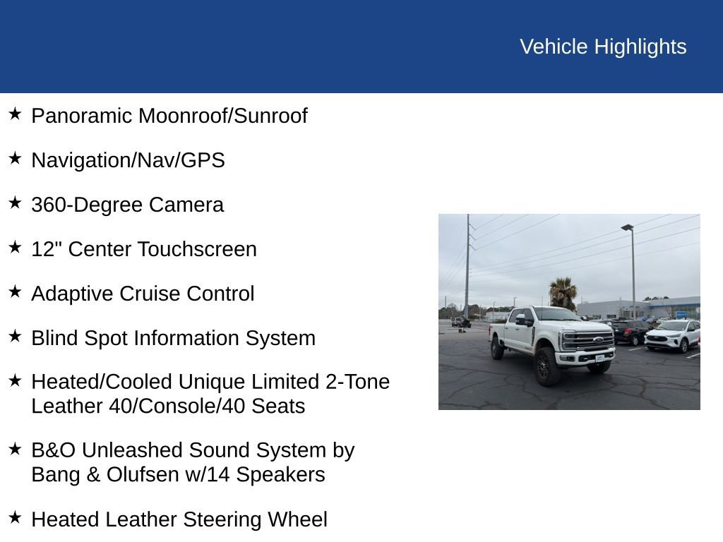 Used 2024 Ford F250 Limited w/ FX4 Off-Road Package image 11