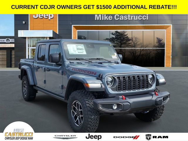 New 2025 Jeep Gladiator Rubicon w/ Convenience Group