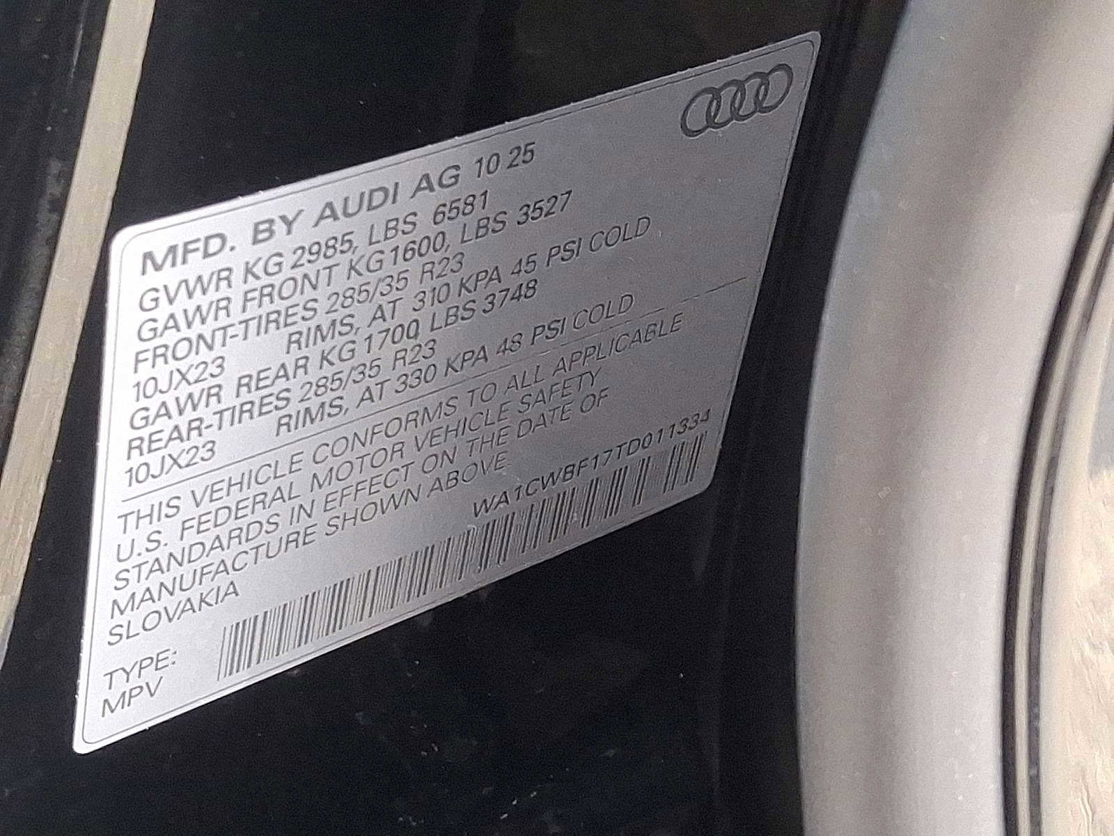 New 2026 Audi SQ8 Prestige AWD/4WD image 16