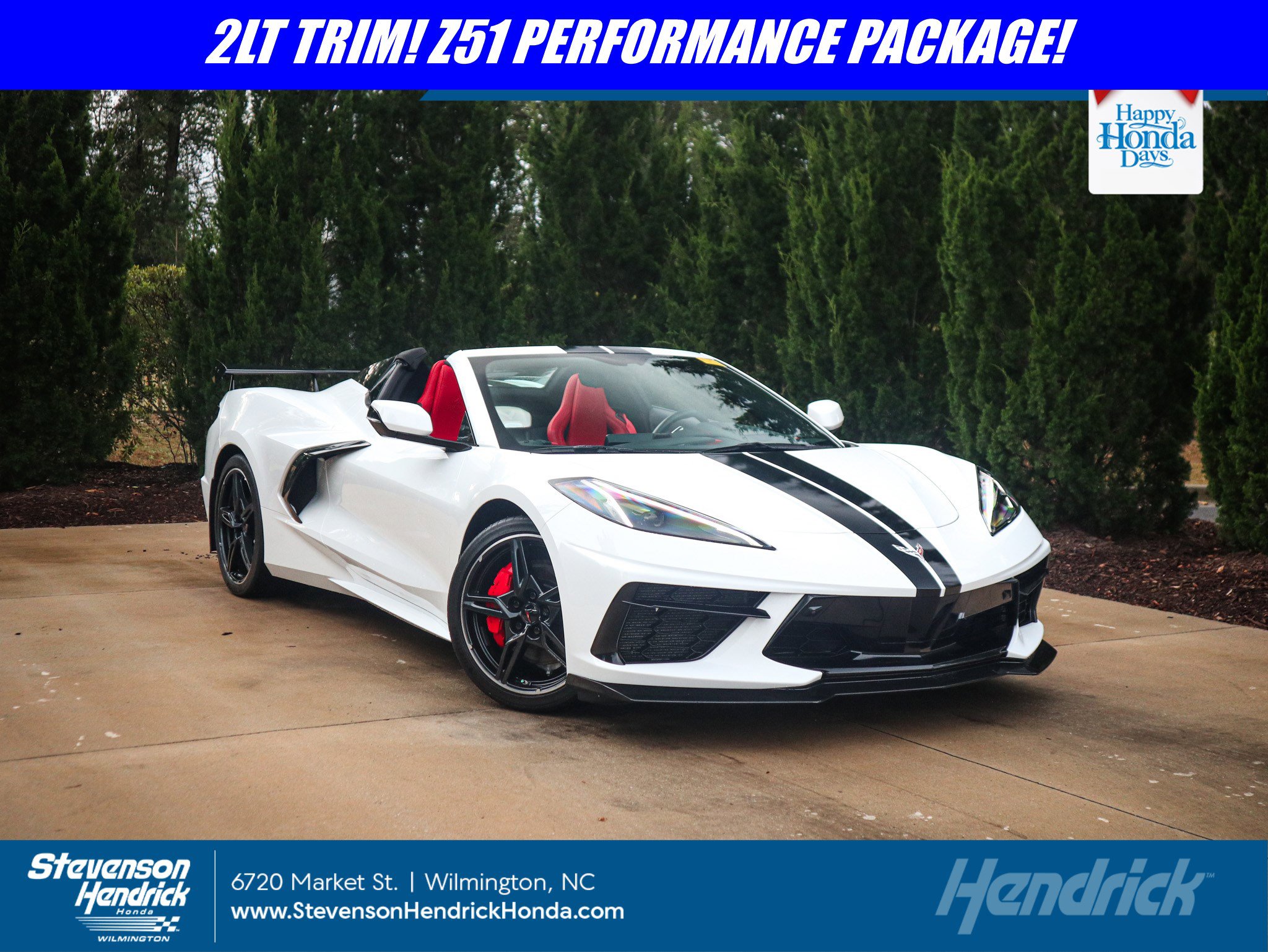 Used 2021 Chevrolet Corvette Stingray Preferred Conv w/ Z51 Performance Package image 1