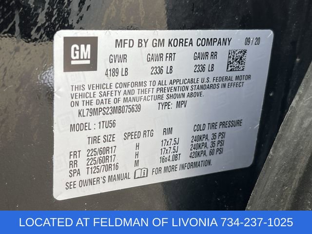 Used 2021 Chevrolet TrailBlazer LT w/ Convenience Package image 32