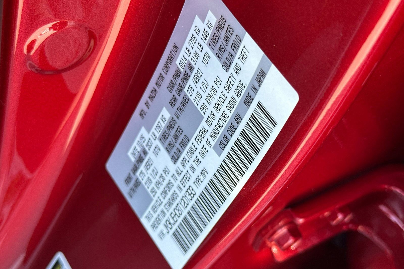 New 2026 MAZDA CX-70 3.3 Turbo S w/ Premium Plus image 35