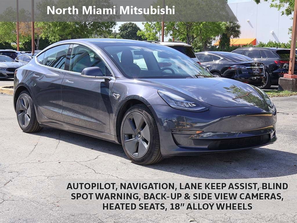 Used 2018 Tesla Model 3 Long Range AWD/4WD image 1