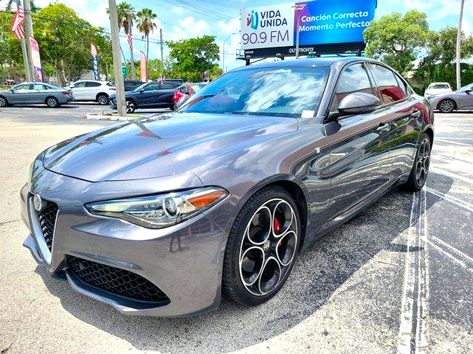 Used 2023 Alfa Romeo Giulia Ti w/ Active Assist Plus Package RWD image 3