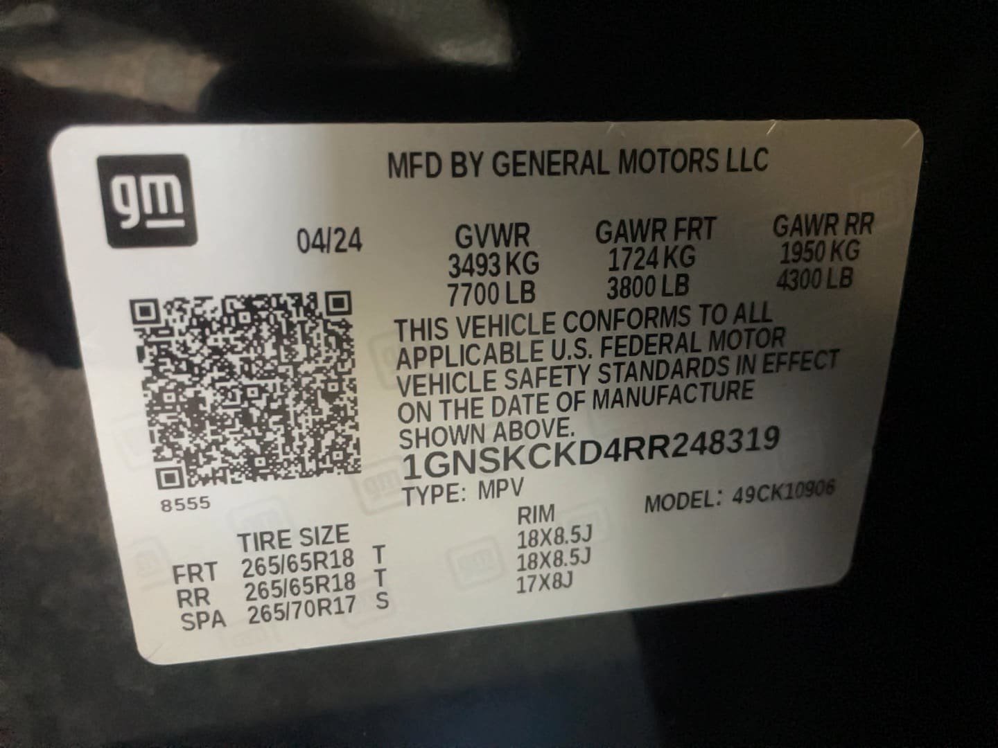 Used 2024 Chevrolet Suburban LT AWD/4WD image 14