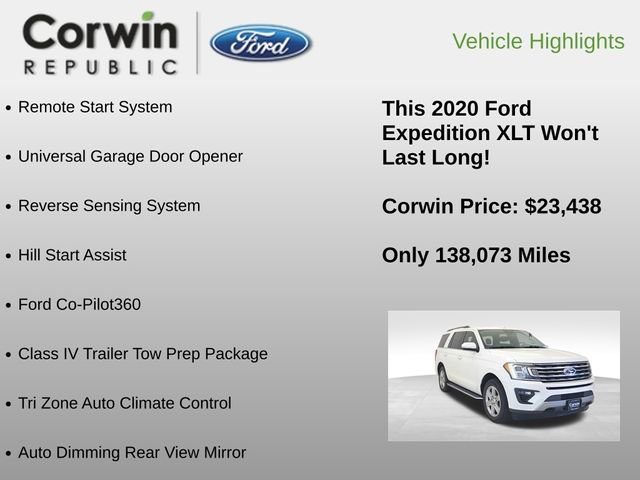 Used 2020 Ford Expedition XLT w/ Equipment Group 202A image 6