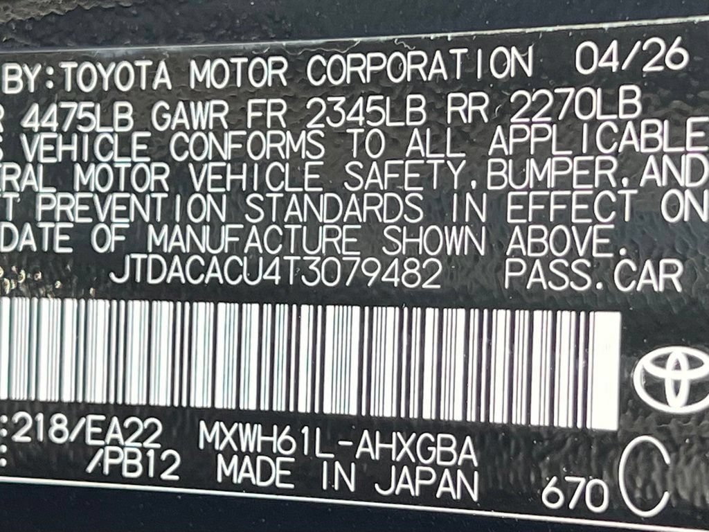 New 2026 Toyota Prius Plug-In Hybrid FWD image 24