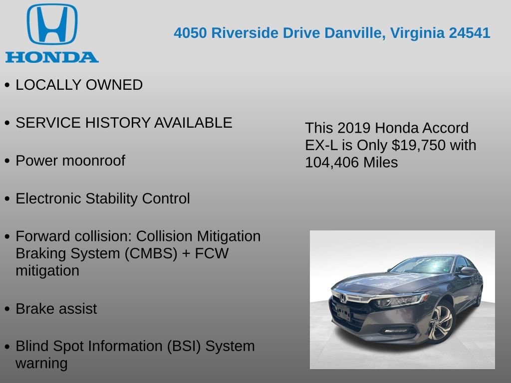 Used 2019 Honda Accord EX-L image 7