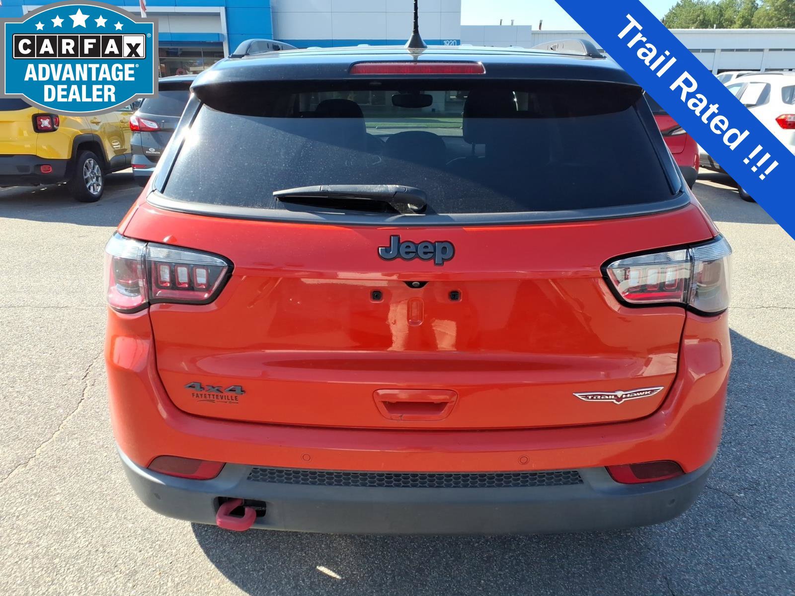 Used 2021 Jeep Compass Trailhawk AWD/4WD image 4