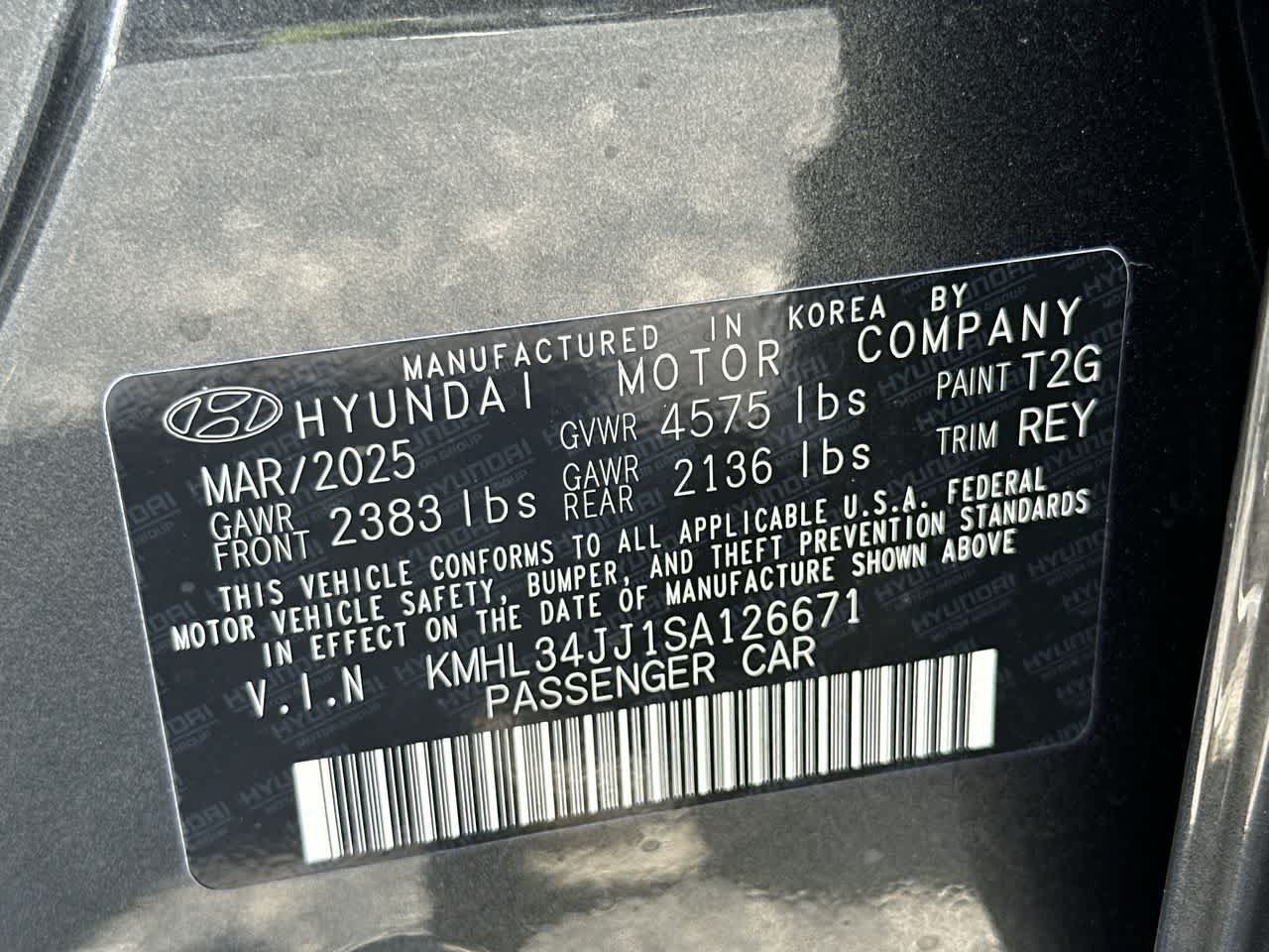 New 2025 Hyundai Sonata SEL FWD image 29