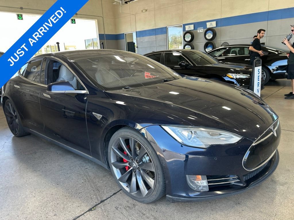 Used 2015 Tesla Model S P85D AWD/4WD image 2