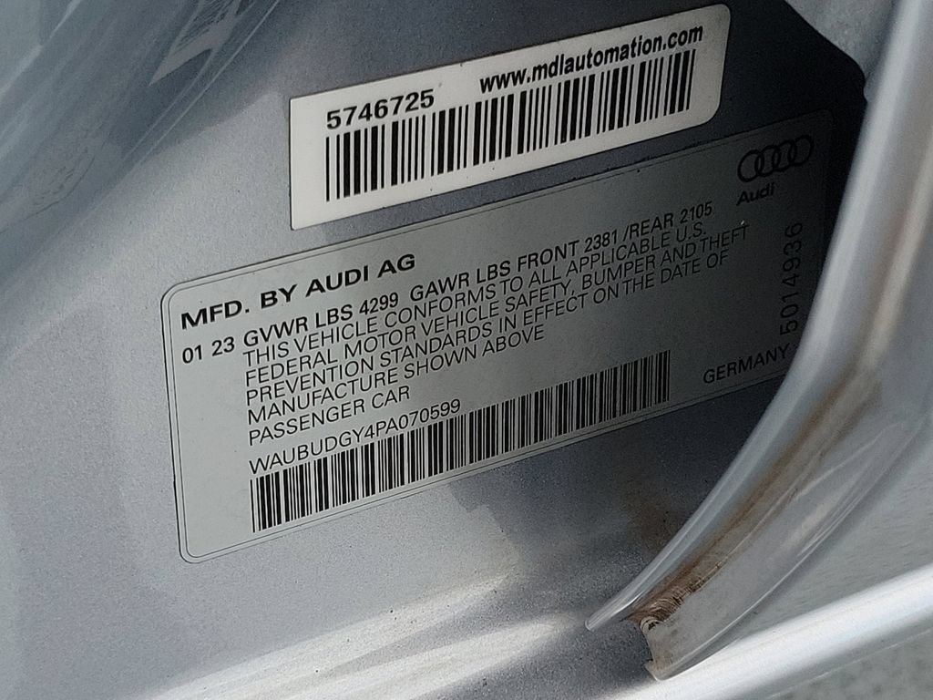 Used 2023 Audi A3 2.0T Premium Plus w/ Premium Plus Package FWD image 34
