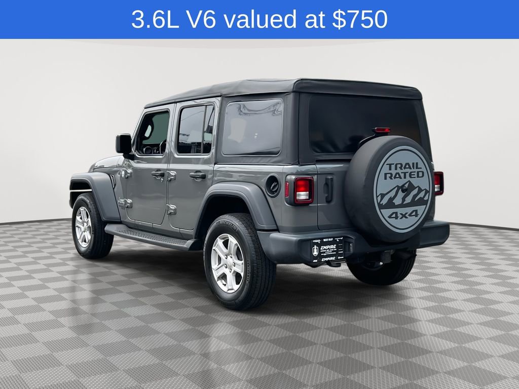 Certified 2021 Jeep Wrangler Unlimited Sport image 6