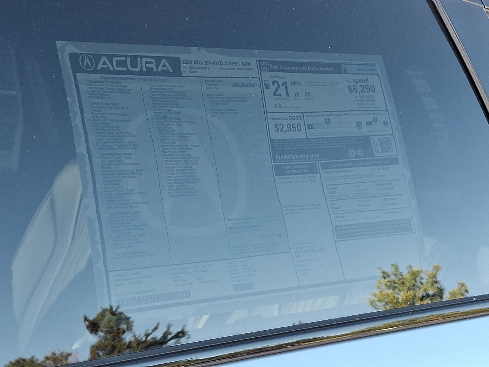 New 2026 Acura MDX A-Spec image 19