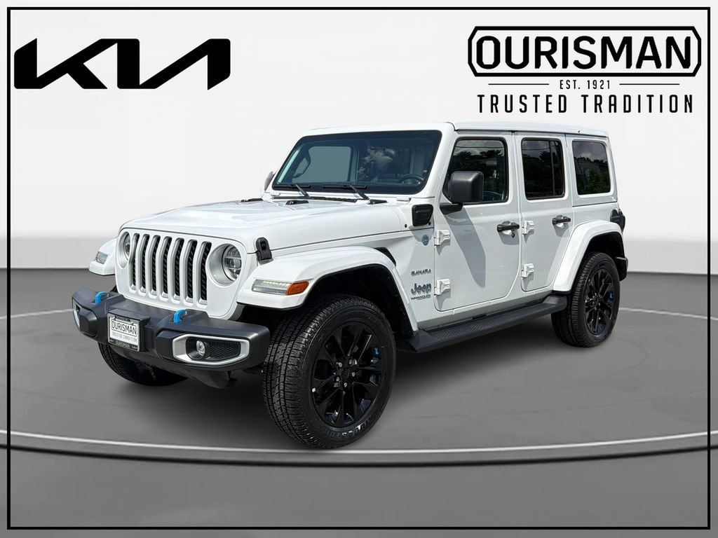 Used 2022 Jeep Wrangler Unlimited Sahara w/ Safety Group AWD/4WD image 2