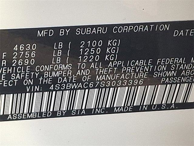 New 2025 Subaru Legacy Premium image 10