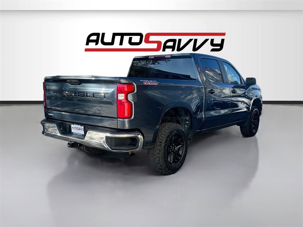 Used 2021 Chevrolet Silverado 1500 Custom Trail Boss w/ LPO, Dark Essentials Package image 7