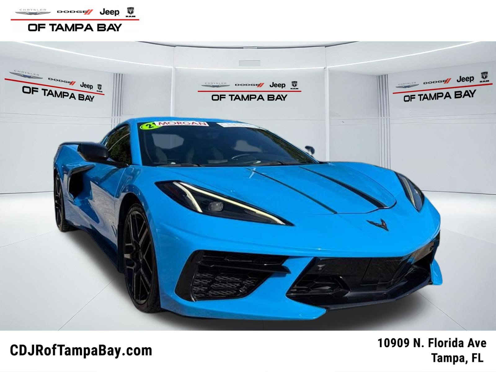 Used 2021 Chevrolet Corvette Stingray Preferred Cpe w/ Z51 Performance Package