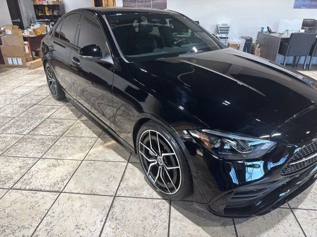 Used 2022 Mercedes-Benz C 300 Sedan w/ AMG Line w/ Night Package image 2