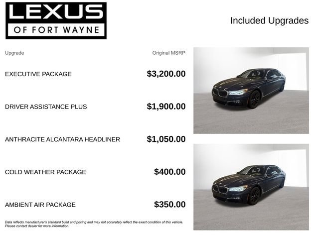 Used 2017 BMW 750i xDrive image 4