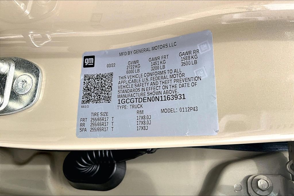 Used 2022 Chevrolet Colorado Z71 w/ Safety Package image 36