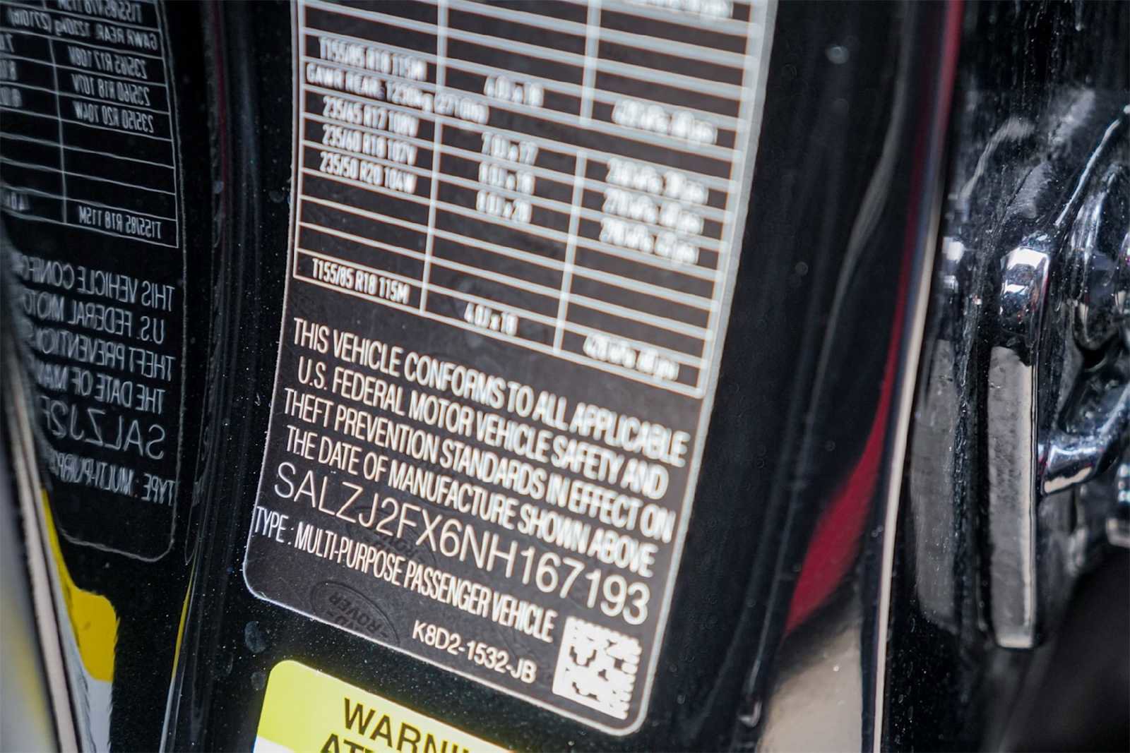 Used 2022 Land Rover Range Rover Evoque S image 30