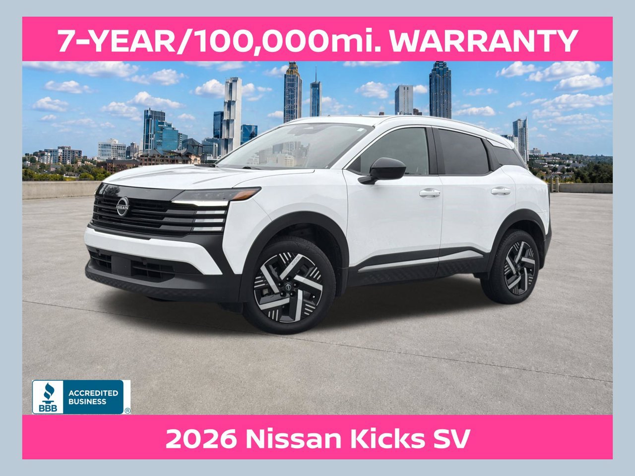 Certified 2026 Nissan Kicks SV w/ SV Premium Package