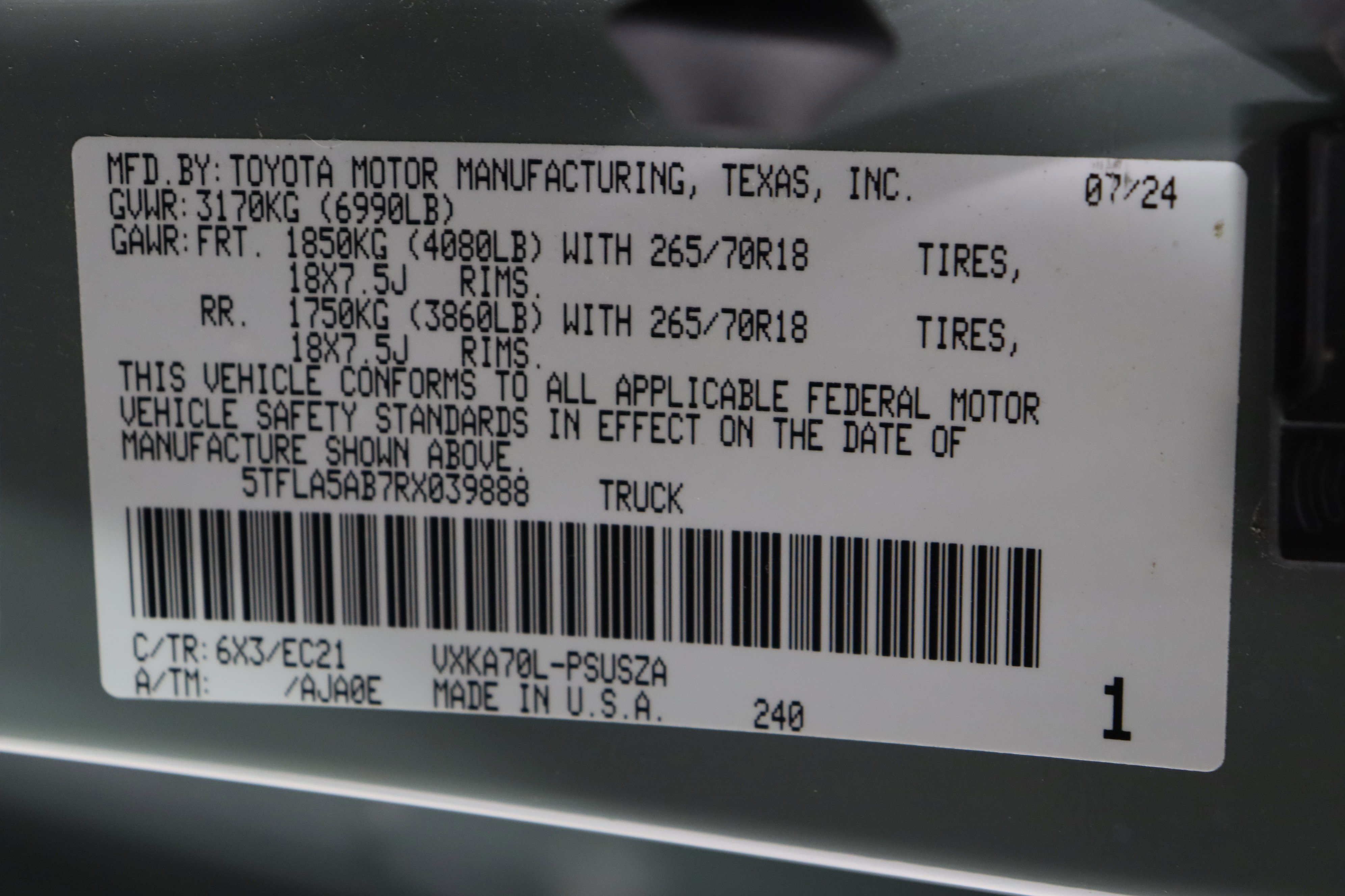 Used 2024 Toyota Tundra SR5 image 41