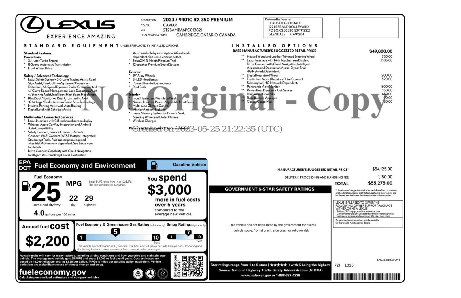 Used 2023 Lexus RX 350 Premium FWD image 57