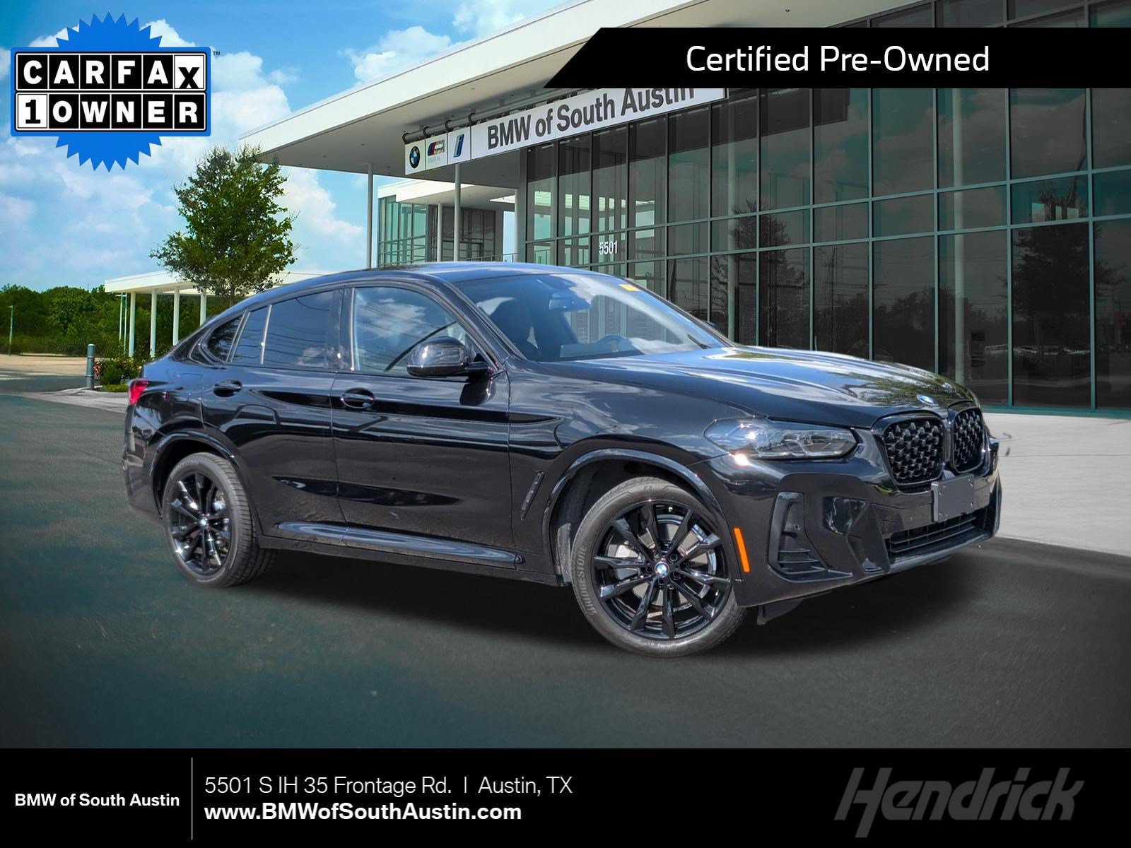 Certified 2025 BMW X4 xDrive30i w/ M Sport Package AWD/4WD image 1