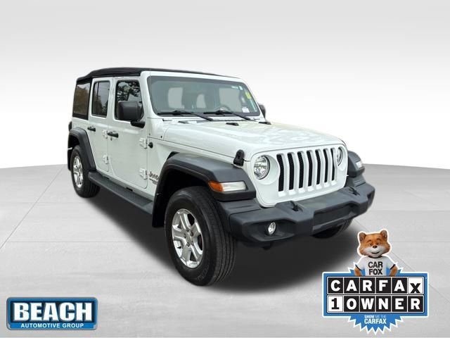 Used 2020 Jeep Wrangler Unlimited Sport S image 1