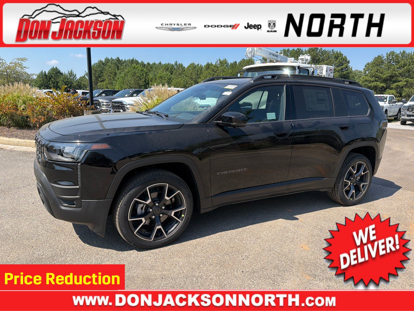 New 2026 Jeep Cherokee Overland w/ Trailer Tow Group AWD/4WD image 1