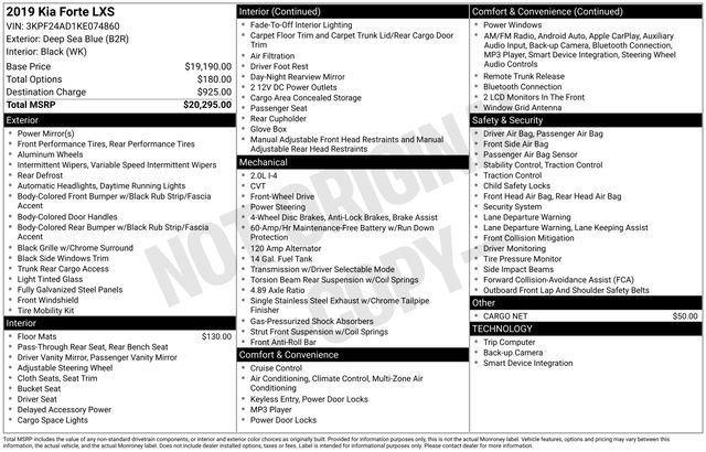 Used 2019 Kia Forte LXS image 18